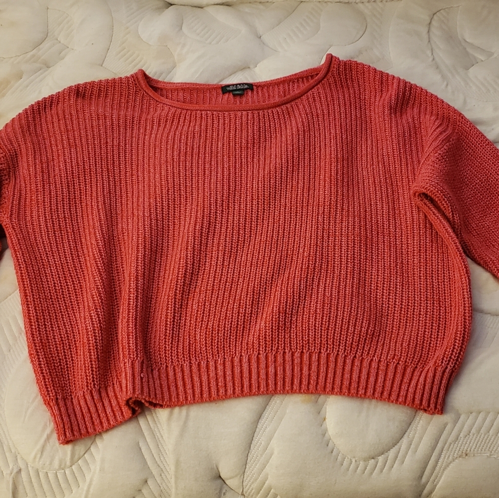 Red sweater